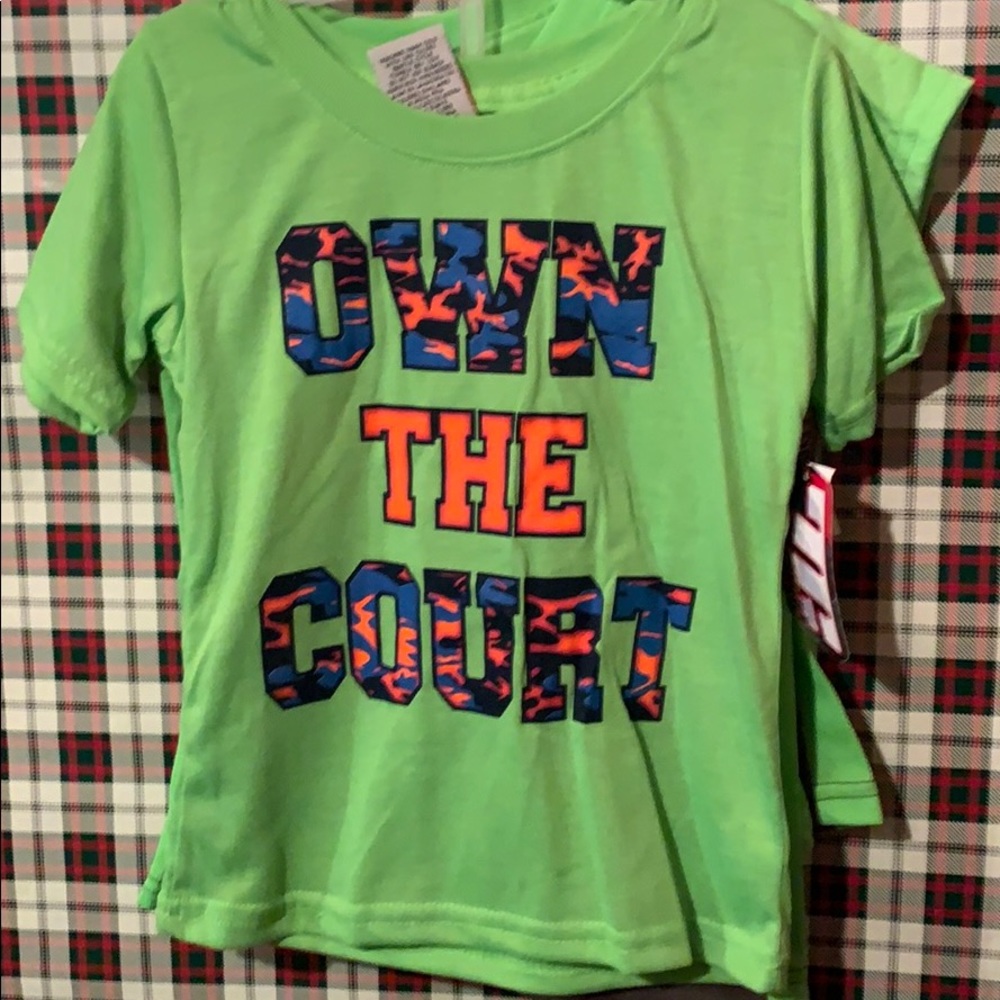 Two-piece little boy shorts set